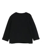 T-shirt per neonati Moschino Kids nero con orsetto ricamato M9O00RLAA10 60100 MOSCHINO KIDS 