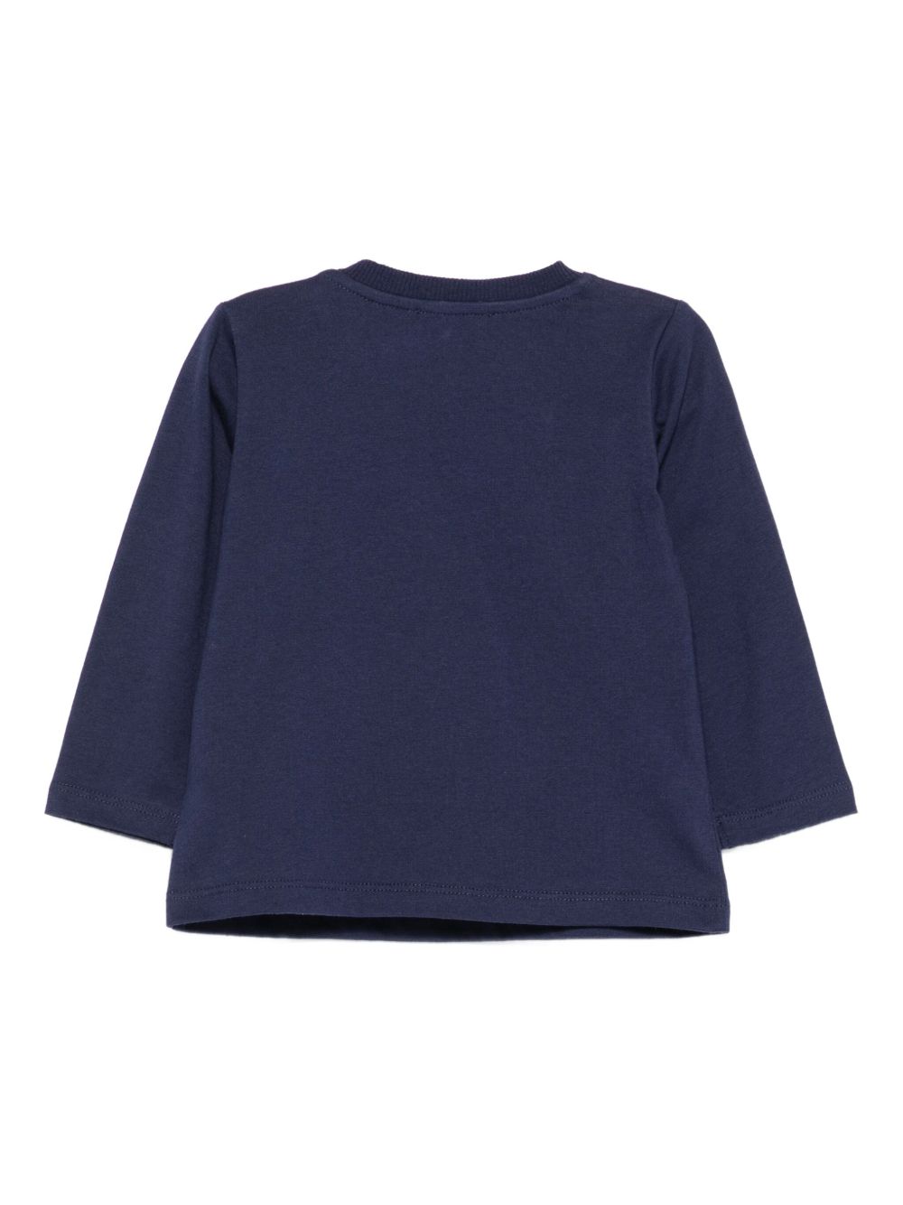T-shirt per neonato Moschino Kids blu con motivo Teddy MWO00RLAA10 40016 MOSCHINO KIDS 