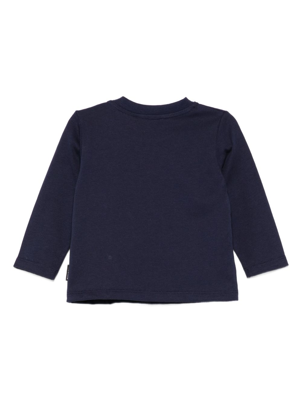 T-shirt per neonati Moschino Kids blu con motivo Teddy Bear MXO00RLAA10 40016 MOSCHINO KIDS 