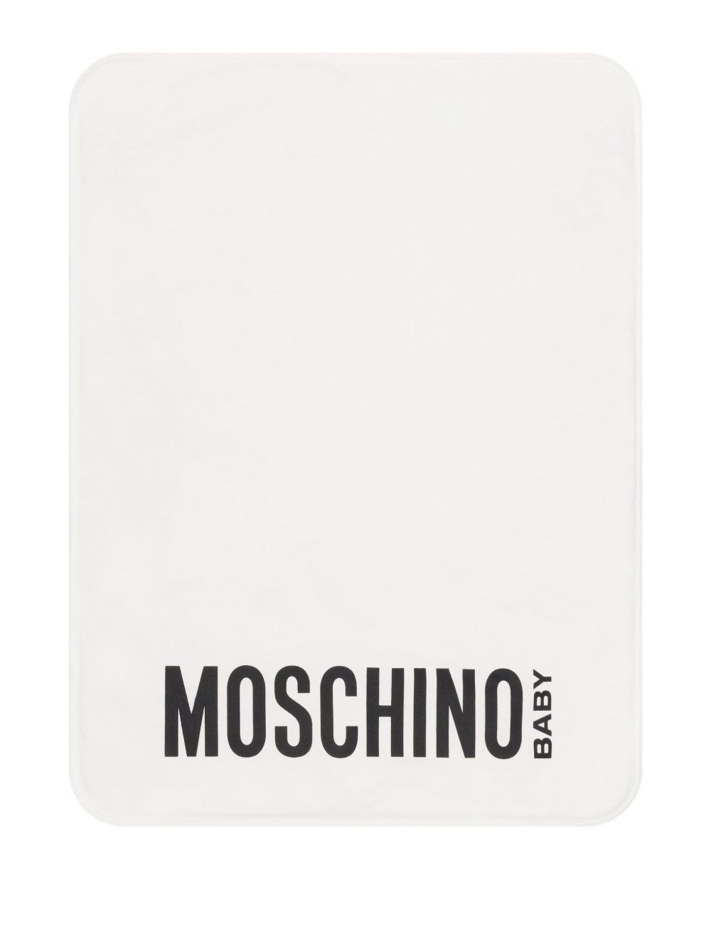 Borsa fasciatoio per neonati Moschino Kids bianca con stampa Teddy Bear MXX03DLCA40 10063 MOSCHINO KIDS 