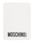 Borsa fasciatoio per neonati Moschino Kids bianca con stampa Teddy Bear MXX03DLCA40 10063 MOSCHINO KIDS 