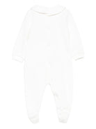 Tutina per neonati Moschino Kids bianca con orsacchiotto MYY037LCA14 10063 MOSCHINO KIDS 