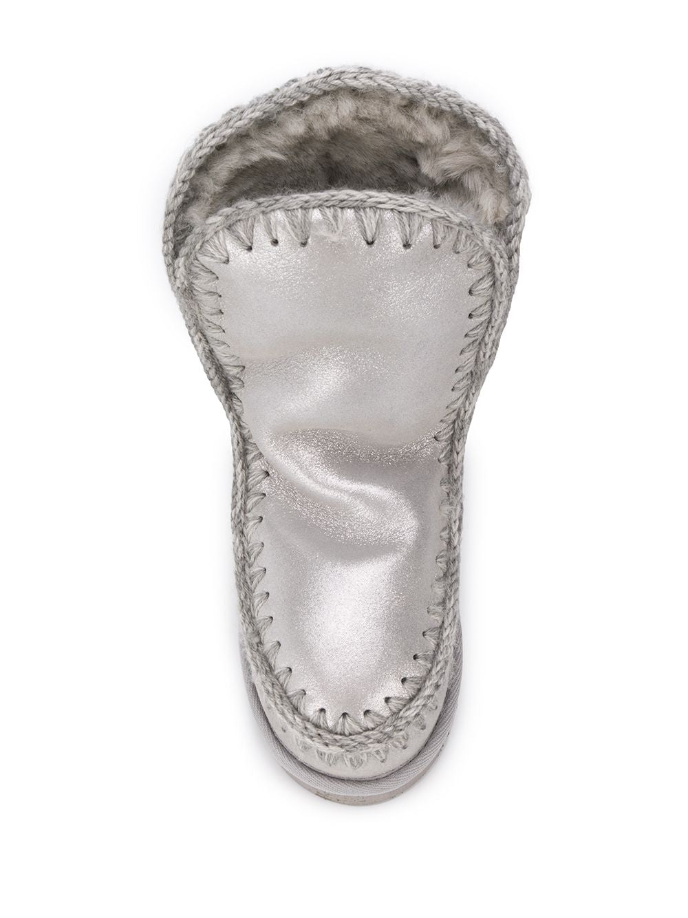 Stivaletti per bambina Mou Kids argento con logo FW101000C MGSIL MOU KIDS 
