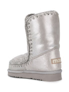 Stivaletti per bambina Mou Kids argento con logo FW101000C MGSIL MOU KIDS 