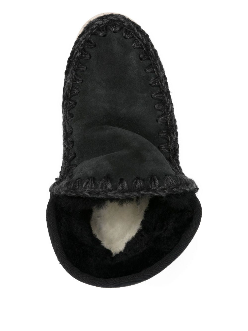 Stivali per bambina Mou Kids neri con dettaglio del logo FW741001A BKBK MOU KIDS 