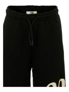 Pantaloni sportivi per bambino MSGM Kids nero con stampa del logo F5MSJBFP255 110 MSGM KIDS 