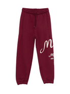 Pantaloni da tuta per bambina MSGM Kids bordeaux con tasche laterali F5MSJBFP255 MS034 MSGM KIDS 