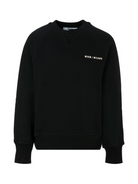 Felpa per bambino MSGM Kids nero con stampa logo F5MSJBSW225 110 MSGM KIDS 