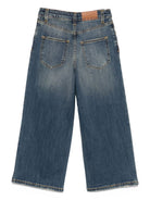 Jeans per bambina MSGm Kids in denim con borchie all-over F5MSJGDP031 126 MSGM KIDS 