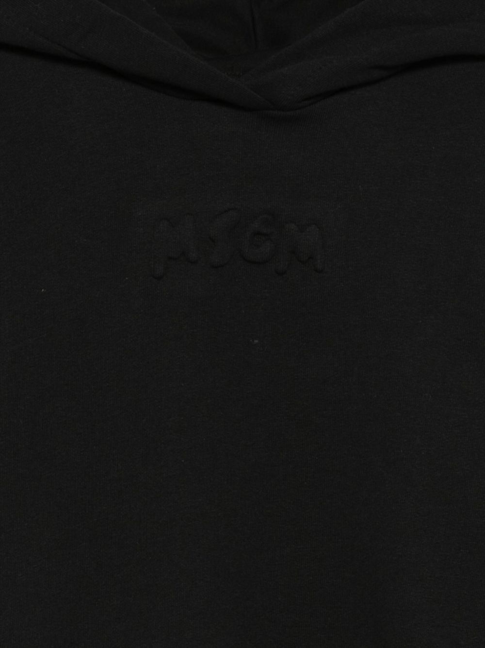 Abito per bambina MSG Kids nero con logo in rilievo F5MSJGDR028 110 MSGM KIDS 