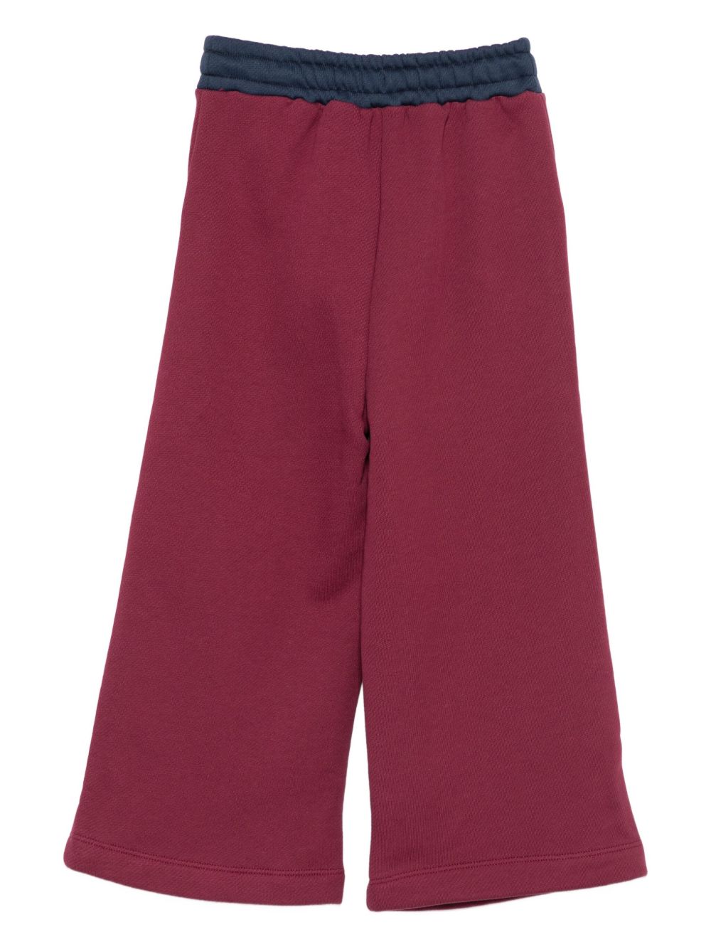 Pantaloni per bambina MSGM Kids rossi con stampa del logo F5MSJGFP128 MS034 MSGM KIDS 
