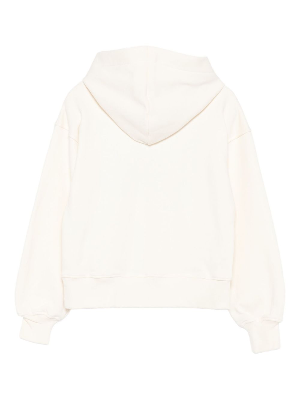 Felpa per bambina MSGM Kids bianca con cappuccio classico F5MSJGHS193 013 MSGM KIDS 