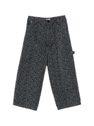 Pantaloni per bambina MSGM Kids grigi con stampa leopardata F5MSJGPA130 103 MSGM KIDS 