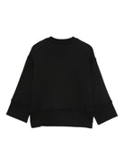 Felpa per bambina MSGM Kids nero con logo sul davanti F5MSJGSW151 110 MSGM KIDS 