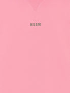 Felpa per bambina MSGM Kids rosa con collo rialzato F5MSJGSW188 MS038 MSGM KIDS 