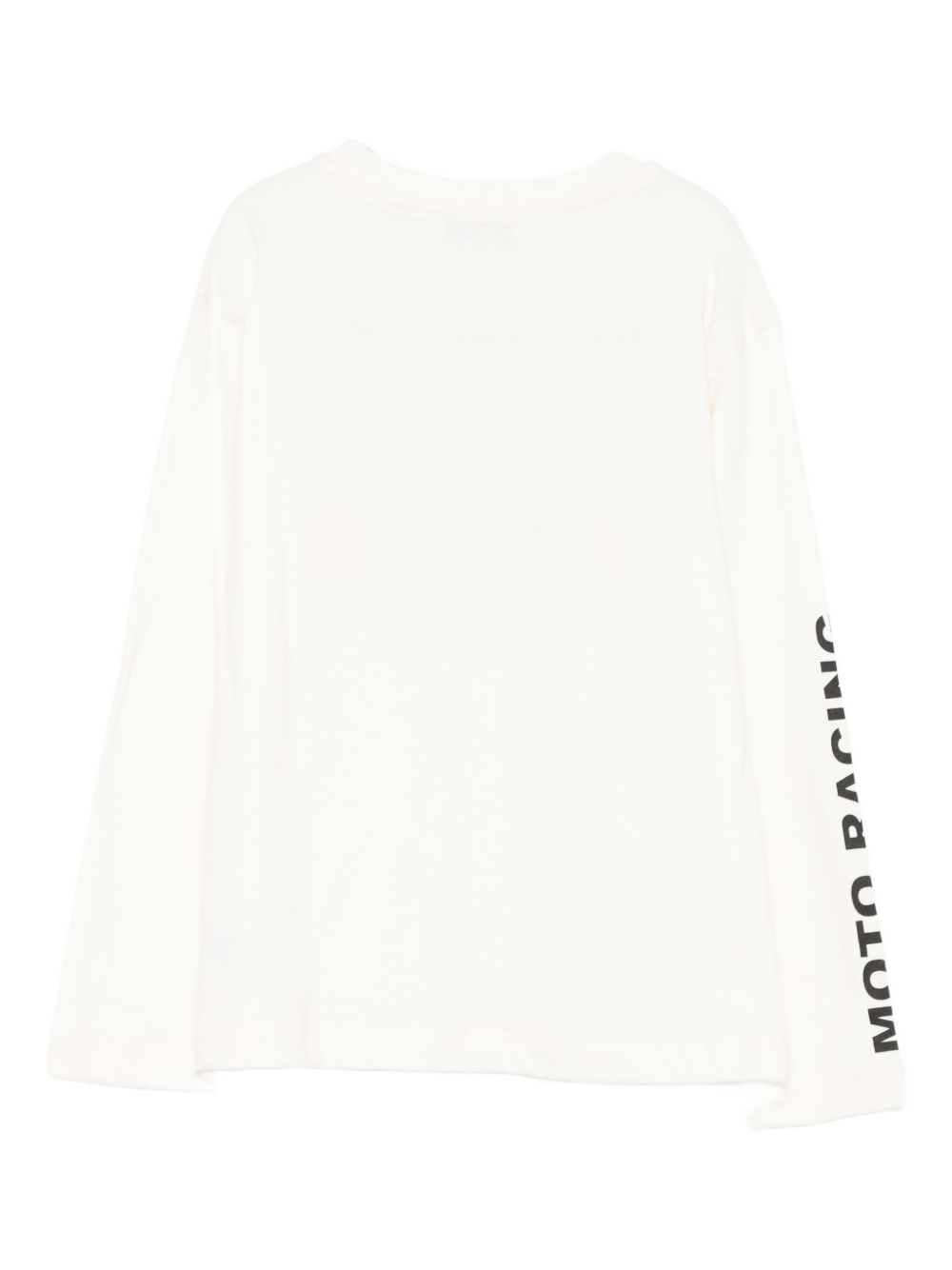 T-shirt per bambina MSGM Kids bianco con logo sul davanti F5MSJGTH015 013 MSGM KIDS 
