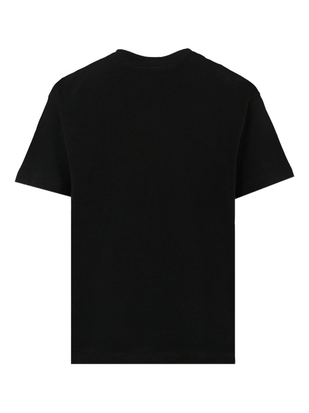 T-shirt per bambina MSGM Kids nera con strass F5MSJGTH154 110 MSGM KIDS 