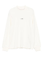 T-shirt per bambina MSGM Kids bianco con logo sul davanti F5MSJGTH192 013 MSGM KIDS 