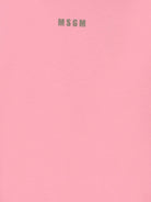 T-shirt per bambina MSGM Kids rosa con collo alto F5MSJGTH192 MS038 MSGM KIDS 