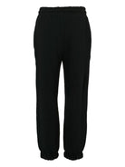Pantaloni sportivi per bambino MSGM Kids neri con tasche laterali F5MSJUFP023 110 MSGM KIDS 