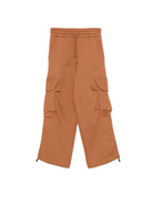 Pantaloni cargo per bambino MSGM Kids marroni con coulisse F5MSJUFP025 MS046 MSGM KIDS 