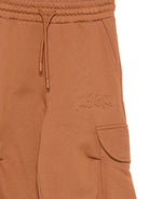 Pantaloni cargo per bambino MSGM Kids marroni con coulisse F5MSJUFP025 MS046 MSGM KIDS 