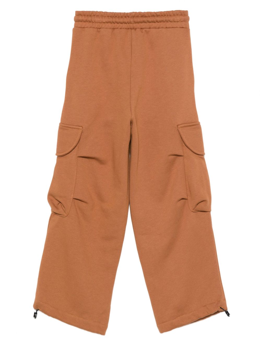 Pantaloni cargo per bambino MSGM Kids marroni con coulisse F5MSJUFP025 MS046 MSGM KIDS 