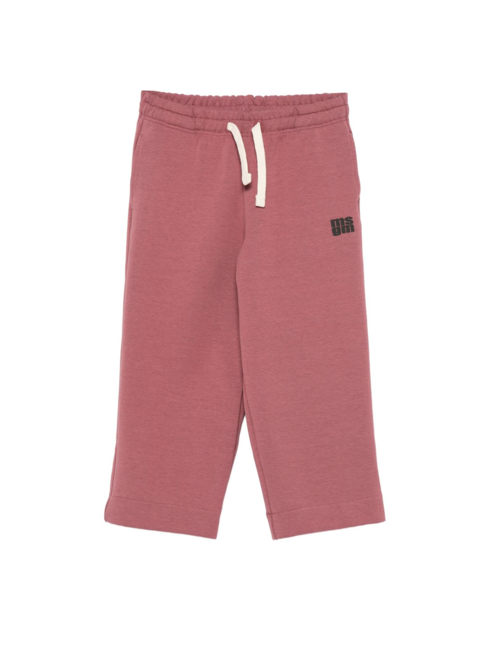 Pantaloni per bambino MSGM KIds rosso con stampa del logo F5MSJUFP053 MS045 MSGM KIDS 