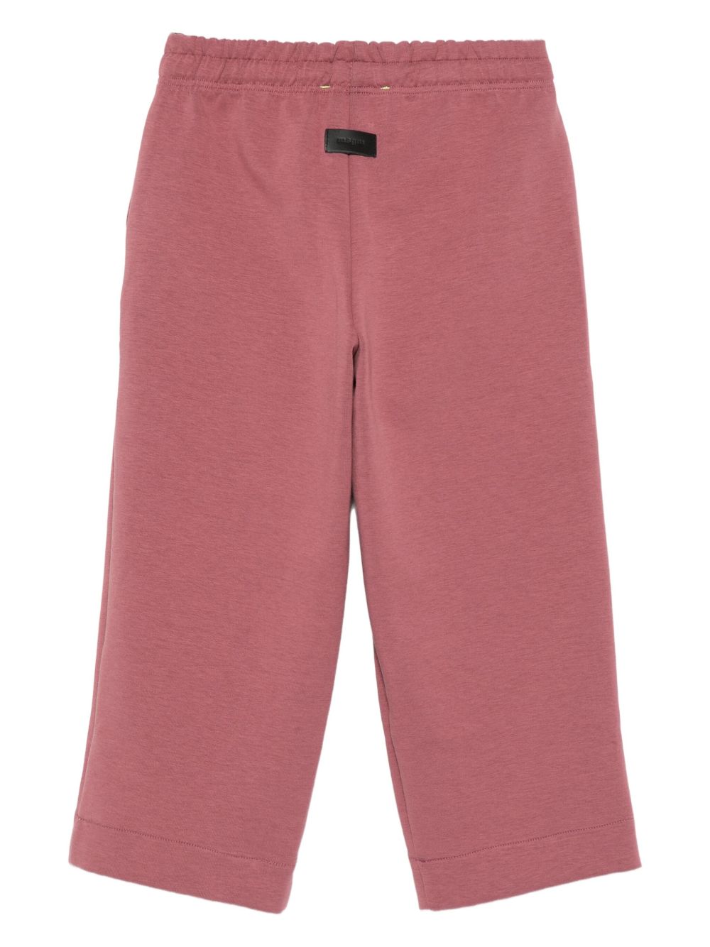 Pantaloni per bambino MSGM KIds rosso con stampa del logo F5MSJUFP053 MS045 MSGM KIDS 