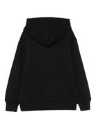 Felpa per bambino MSGM Kids nera con cappuccio F5MSJUHS019 110 MSGM KIDS 