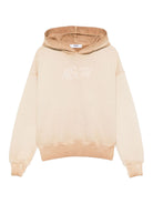 Felpa per bambino MSGM Kids beige con cappuccio F5MSJUHS020 MS030 MSGM KIDS 