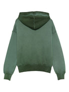 Felpa per bambino MSGM Kids verde con cappuccio F5MSJUHS020 MS039 MSGM KIDS 