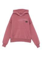 Felpa per bambini MSGM Kids rosa con stampa del logo F5MSJUHS052 MS045 MSGM KIDS 