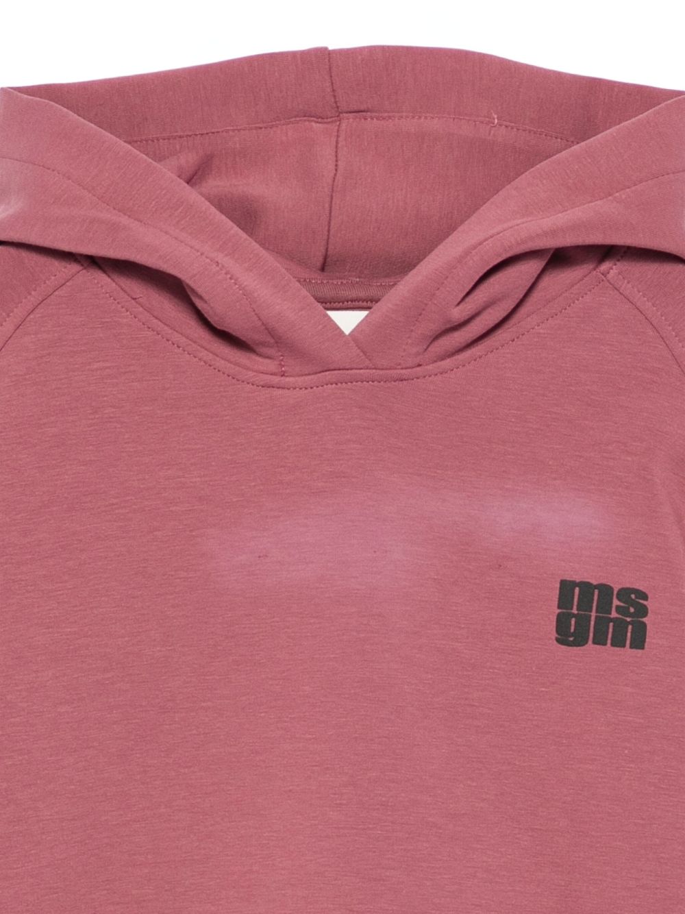 Felpa per bambini MSGM Kids rosa con stampa del logo F5MSJUHS052 MS045 MSGM KIDS 