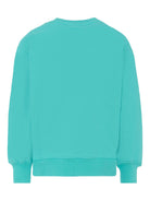 Felpa per bambino MSGM Kids azzurro con logo sul davanti F5MSJUSW018 MS037 MSGM KIDS 