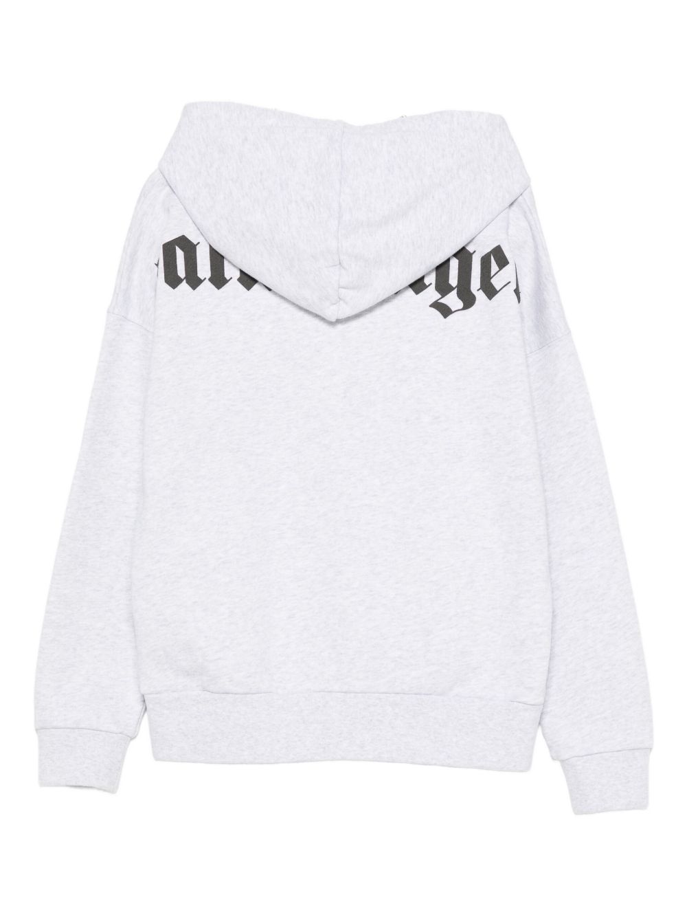 Felpa per bambino Palm Angels Kids grigia con cappuccio e stampa con logo PBBB011C99FLE002 0810 PALM ANGELS KIDS 