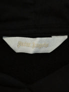 Felpa per bambino Palm Angels Kids nera con stampa con logo PBBB011C99FLE002 1003 PALM ANGELS KIDS 