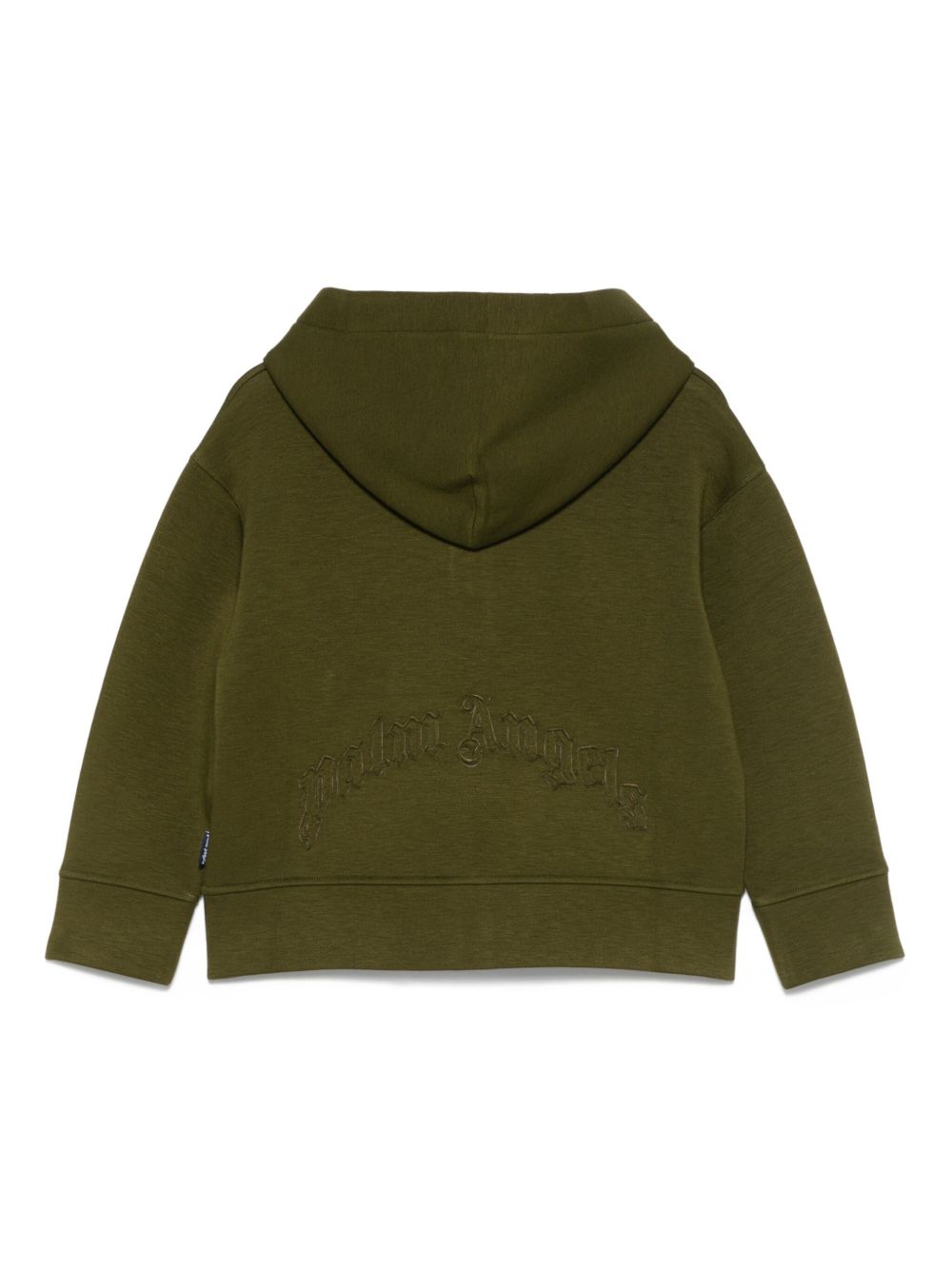 Felpa per bambino Palm Angels Kids verde con cappuccio PBBE003F25FLE002 5603 PALM ANGELS KIDS 