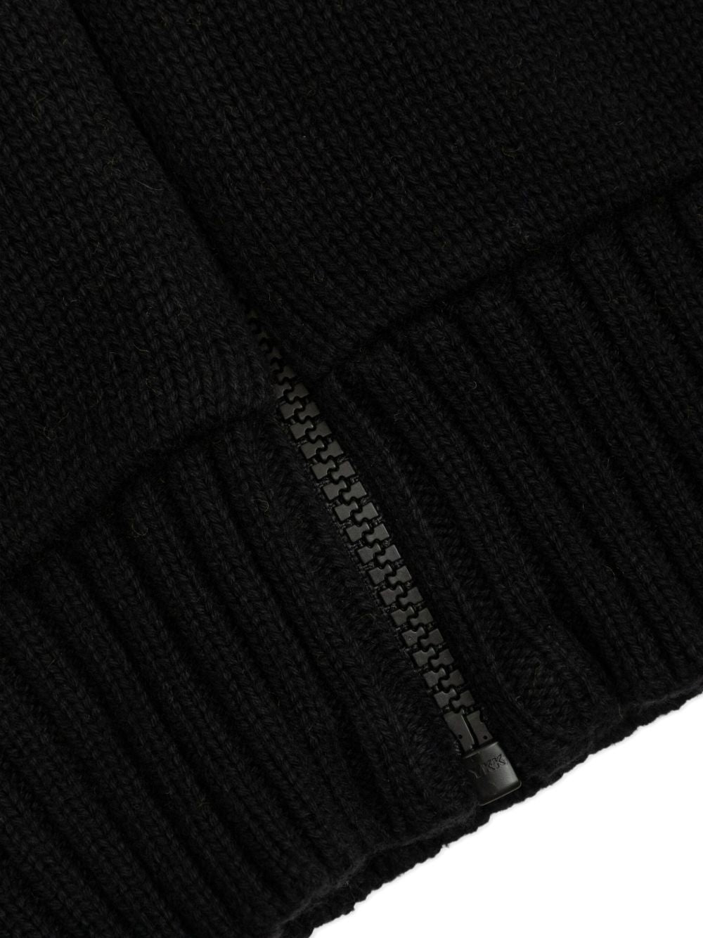 Felpa per bambino Palm Angels Kids nero lavorato a maglia PBHU002F25KNI001 1003 PALM ANGELS KIDS 
