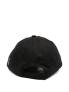 Cappello per bambino  Palm Angels Kids nero con stampa logo PBLB002F25FAB001 1040 PALM ANGELS KIDS 
