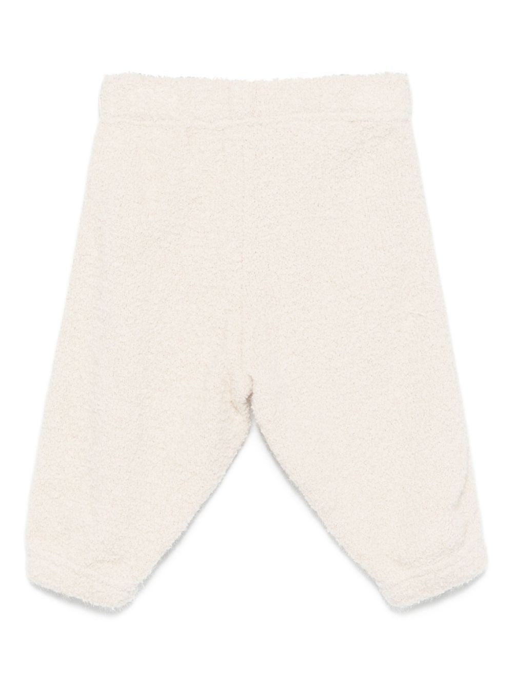 Pantaloni per neonato Palm Angels Kids beige con ricamo PBXQ002F25KNI001 6F60 PALM ANGELS KIDS 