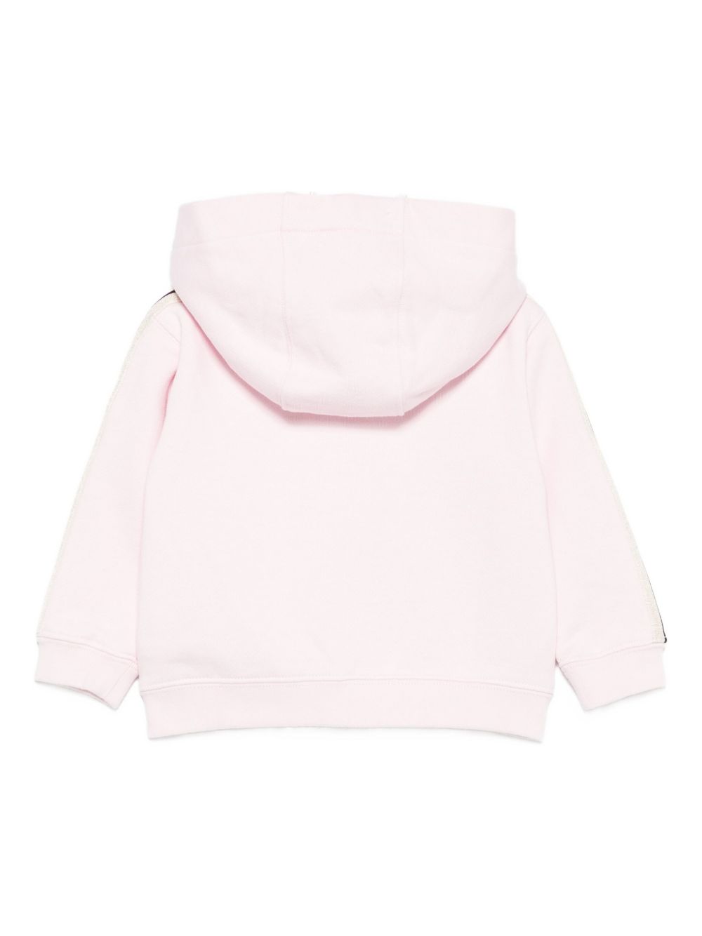 Felpa per neonata Palm Angels Kids rosa con logo ricamato PG3X003F25FLE001 3C03 PALM ANGELS KIDS 