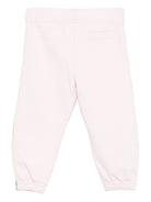 Pantaloni sportivi per neonata Palm Angels Kids rosa con vita elasticizzata PG4X002F25FLE001 3C03 PALM ANGELS KIDS 