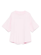 T-shirt per bambina Palm Angels Kids rosa con logo sul retro PGAA001C99JER002 3B03 PALM ANGELS KIDS 