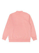 Felpa per bambina Palm Angels Kids rosa con stampa con logo sul davanti PGBA013F25FLE001 303B PALM ANGELS KIDS 