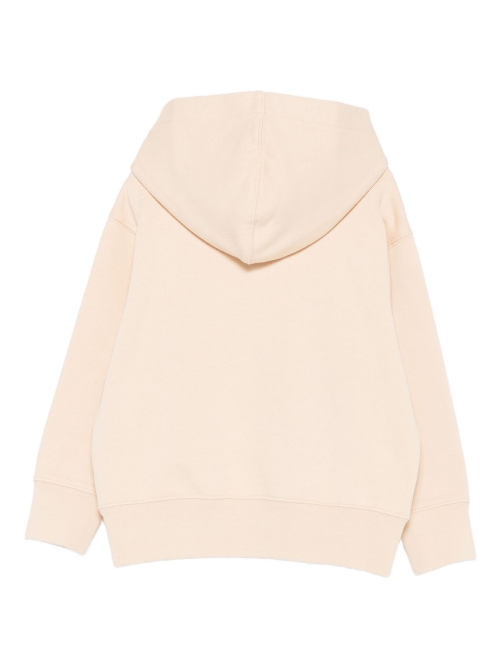 Felpa per bambina Palm Angels Kids beige con stampa Teddy e cappuccio PGBB015F25FLE003 613B PALM ANGELS KIDS 