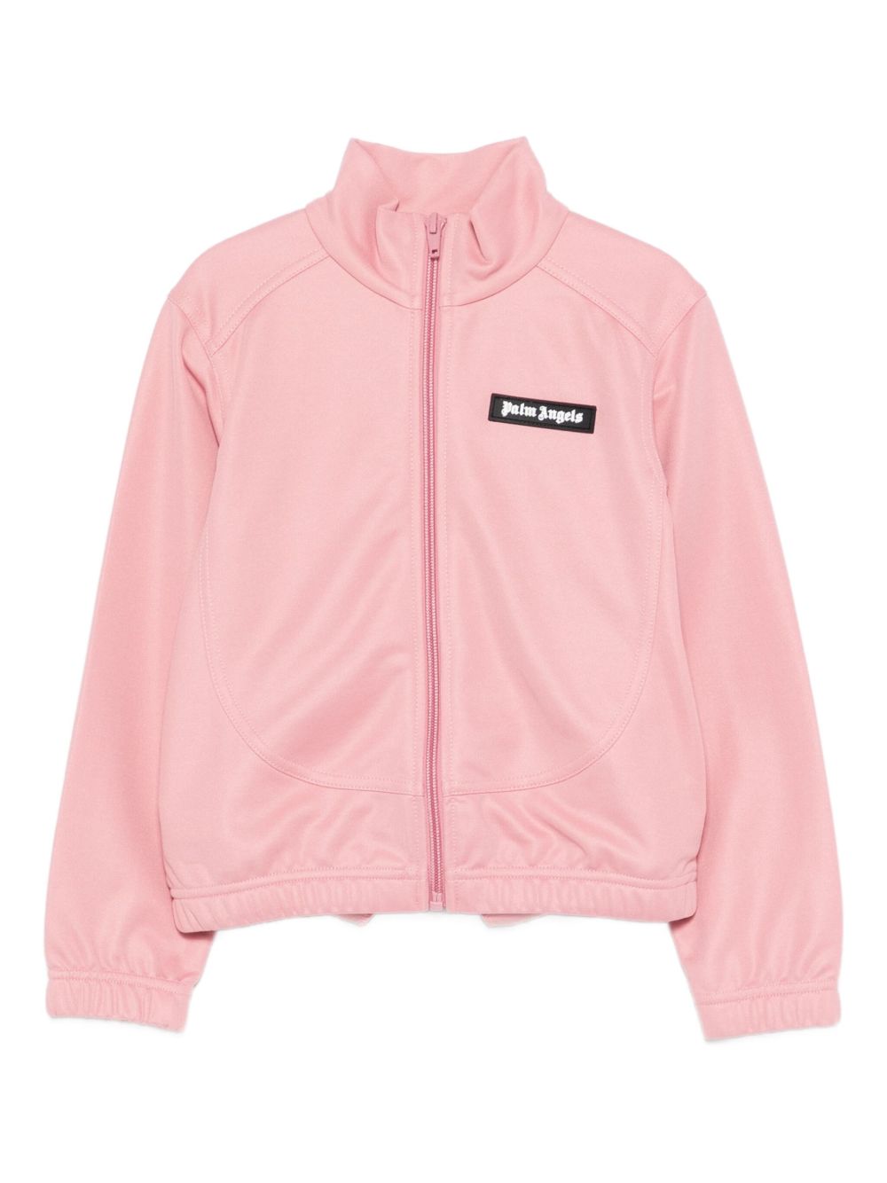 Felpa per bambina Palm Angels Kids rosa con zip PGBD008F25FAB001 3003 PALM ANGELS KIDS 