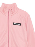 Felpa per bambina Palm Angels Kids rosa con zip PGBD008F25FAB001 3003 PALM ANGELS KIDS 