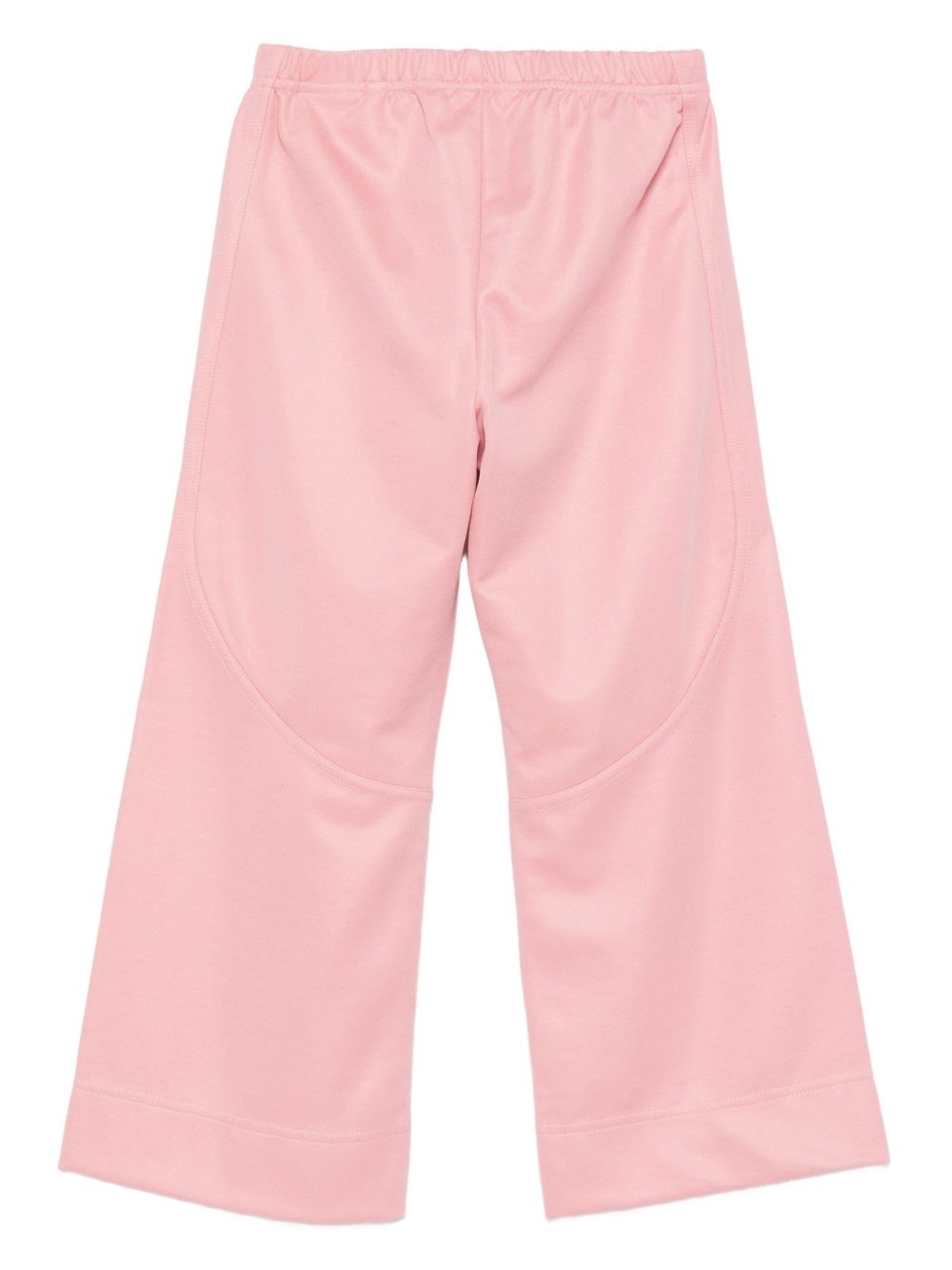 Pantaloni sportivi per bambina Palm Angels Kids rosa con applicazione PGCJ013F25FAB001 3003 PALM ANGELS KIDS 