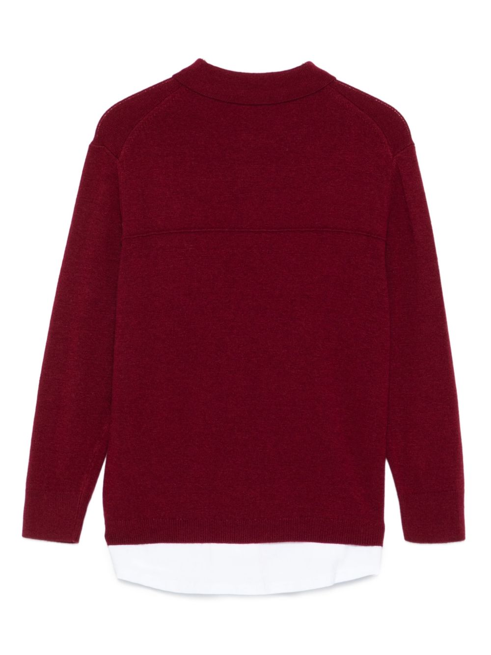 Polo per bambino Paolo Pecora Kids rosso scuro a maniche lunghe PP4086 MOST PAOLO PECORA KIDS 
